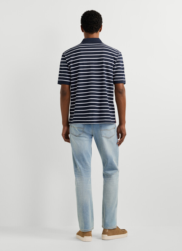 REGULAR FIT PIQU&Eacute; POLO