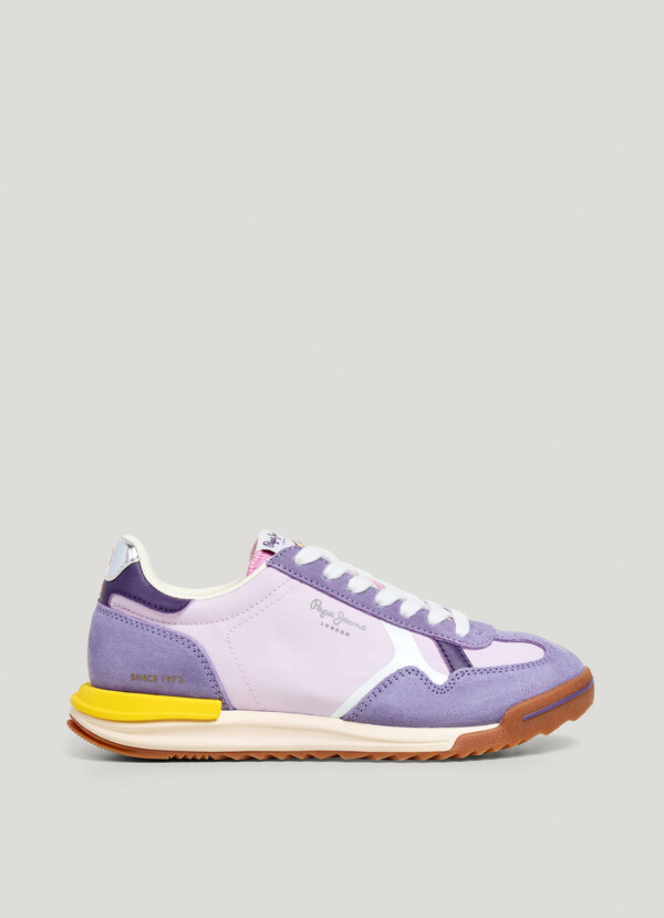 MARVIN - SNEAKERS RETRO WILDLEDER 