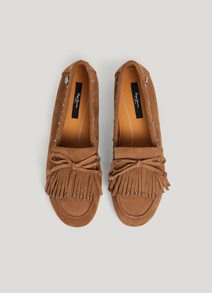SUEDE LOAFERS