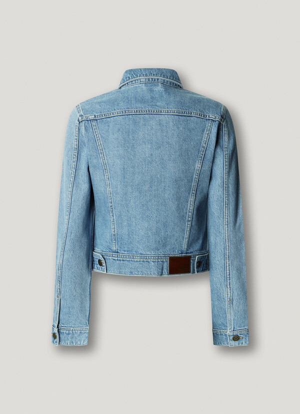 SLIM FIT DENIM JACKET