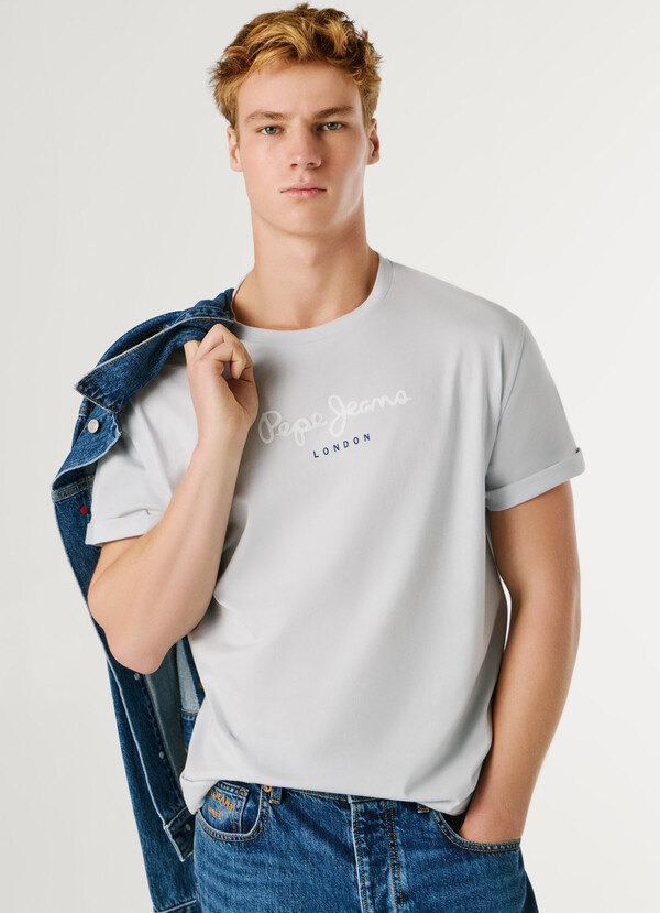 REGULAR FIT LOGO PRINT T-SHIRT