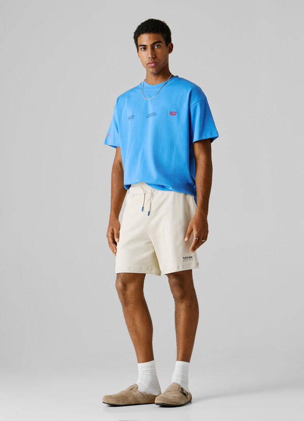 RELAXED FIT JERSEY SHORTS