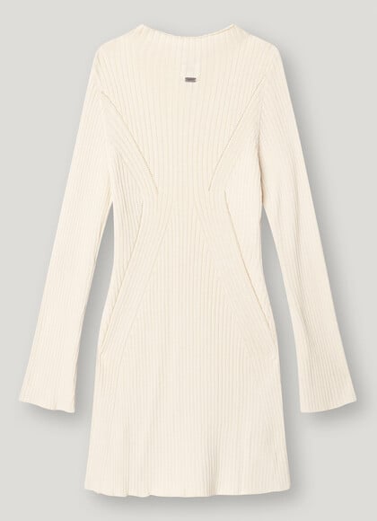 RIBBED MINI DRESS