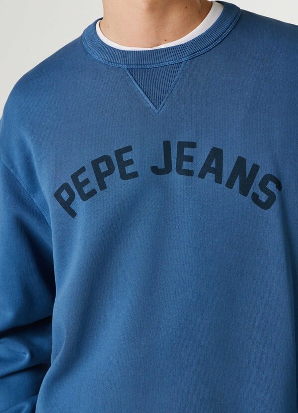 CREW NECK LOGO SWEATSHIRT