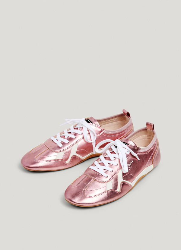 METALLIC TRAINERS - NOA