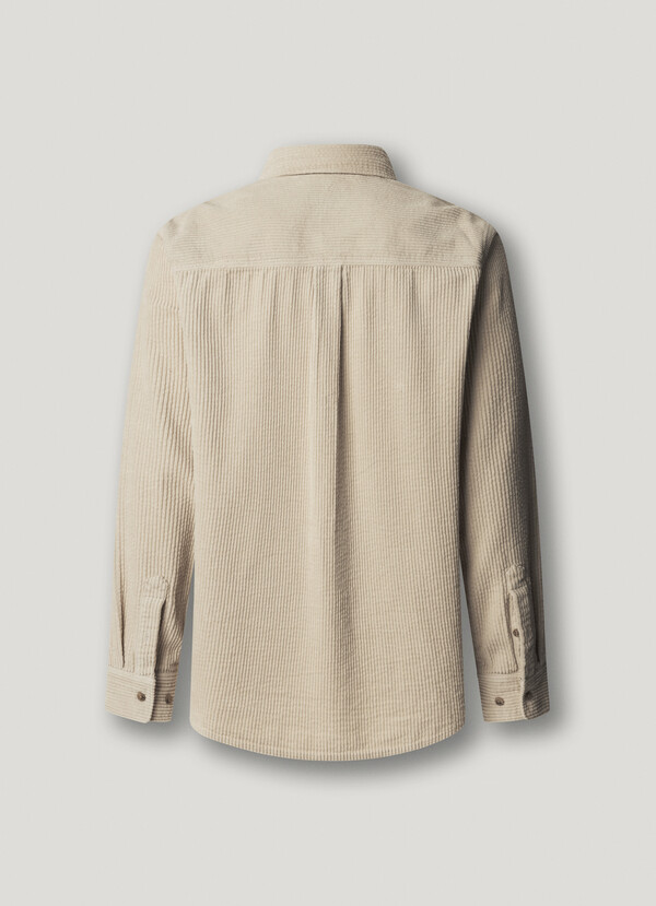 RELAXED FIT CORDUROY SHIRT