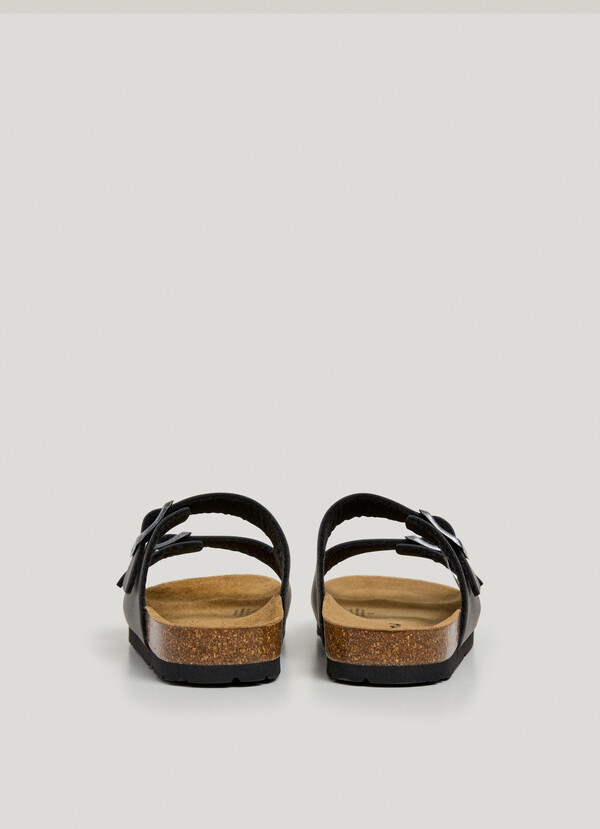 SANDALS WITH DOUBLE BUCKLE