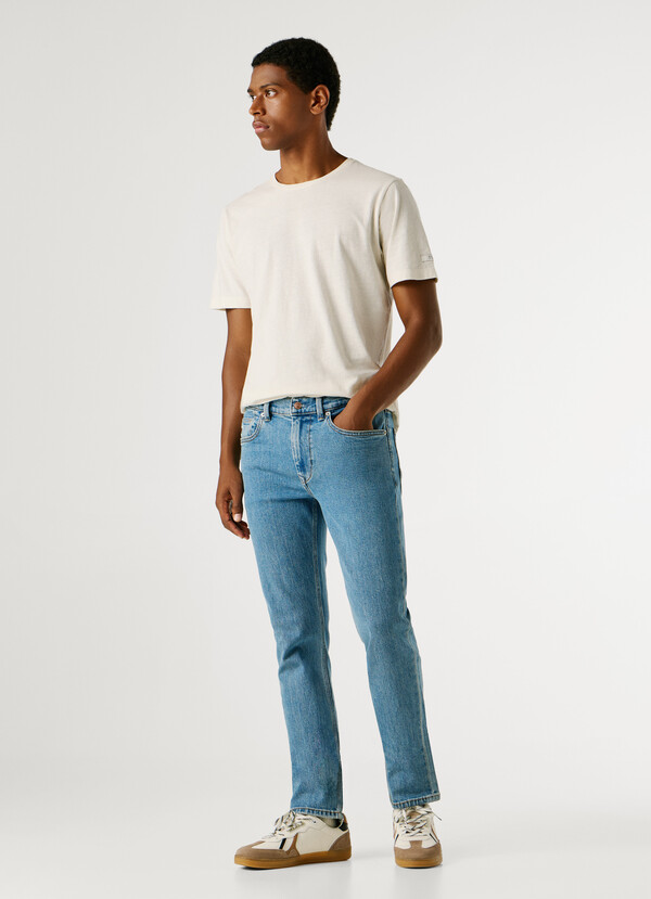 HATCH - SLIM FIT MID-RISE JEANS