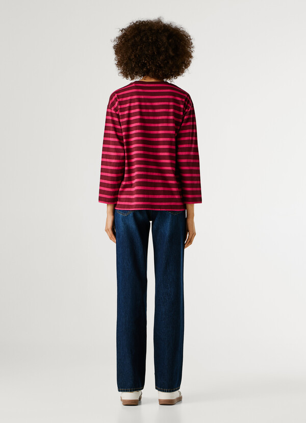 LONG SLEEVE STRIPED T-SHIRT
