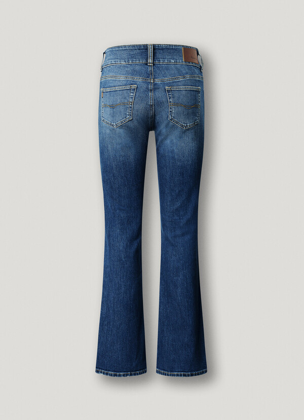 MID-RISE FLARE FIT JEANS - VENUS