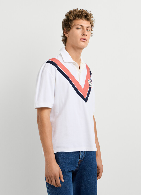 CASUAL FIT PIQU&Eacute; POLO SHIRT