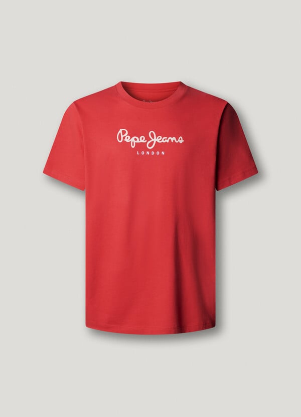 REGULAR FIT LOGO PRINT T-SHIRT
