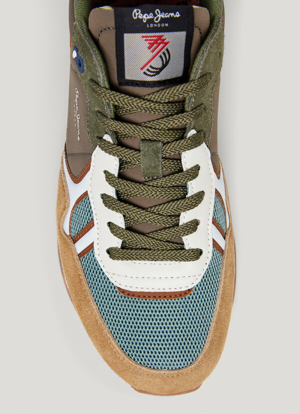 RETRO RUNNING TRAINERS - BRIT