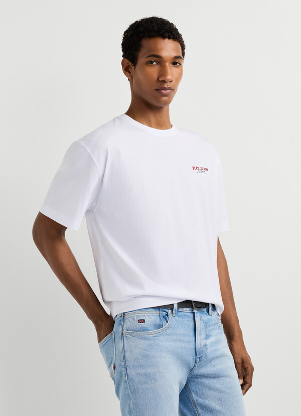 BACK PRINT CASUAL FIT T-SHIRT