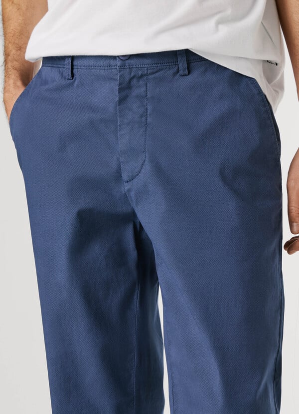 SLIM FIT CHINO TROUSERS