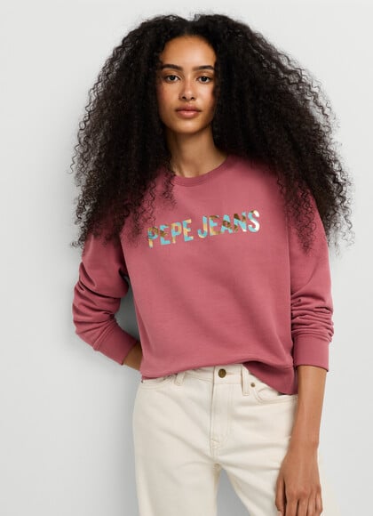 CREW NECK LOGO SWEATSHIRT