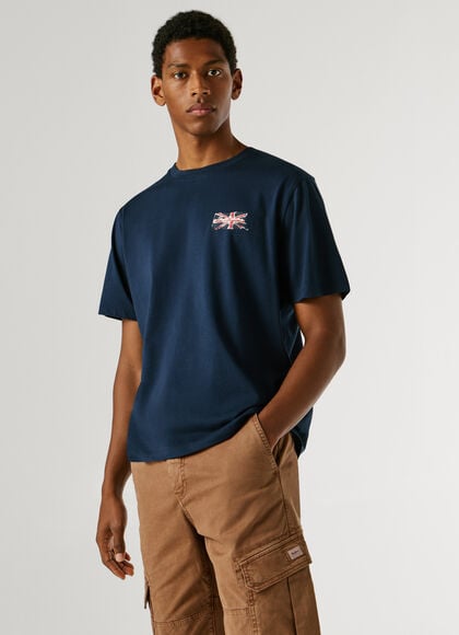 REGULAR FIT LOGO PRINT T-SHIRT