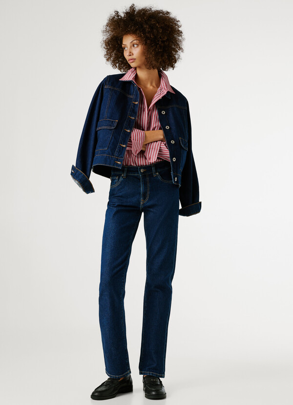 MID-RISE SLIM FIT JEANS - GRACE