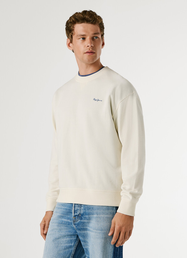 CREW NECK LOGO SWEATSHIRT