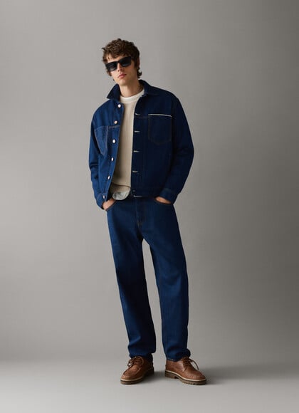 RELAXED FIT DENIM JACKET