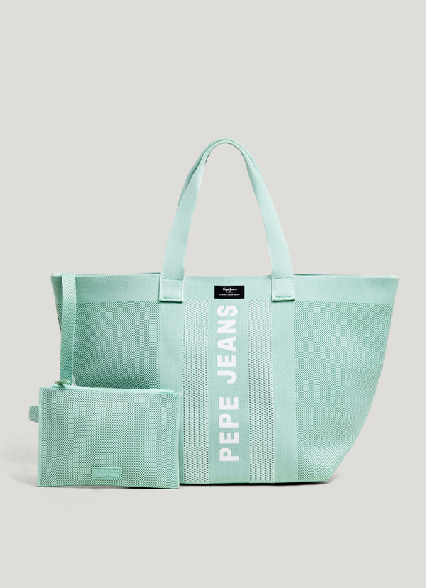 LOGO PRINT SHOPPER BAG