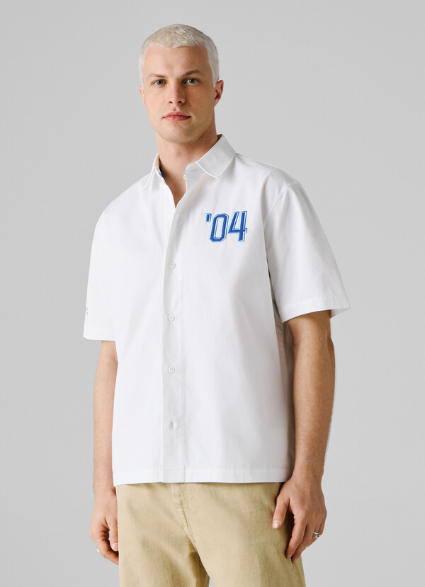 OVERSIZED FIT TWILL SHIRT