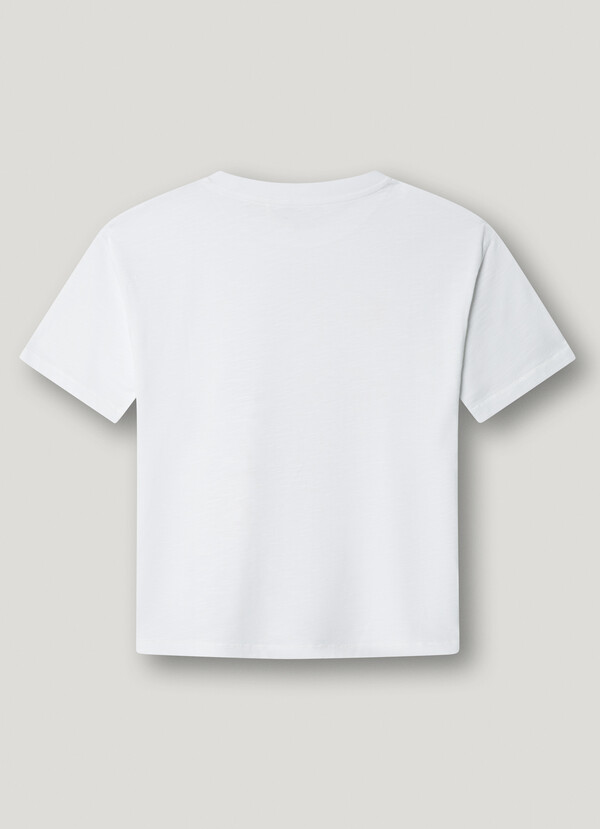 T-SHIRT &Agrave; COUPE D&Eacute;CONTRACT&Eacute;E AVEC IMPRIM&Eacute; GRAPHIQUE