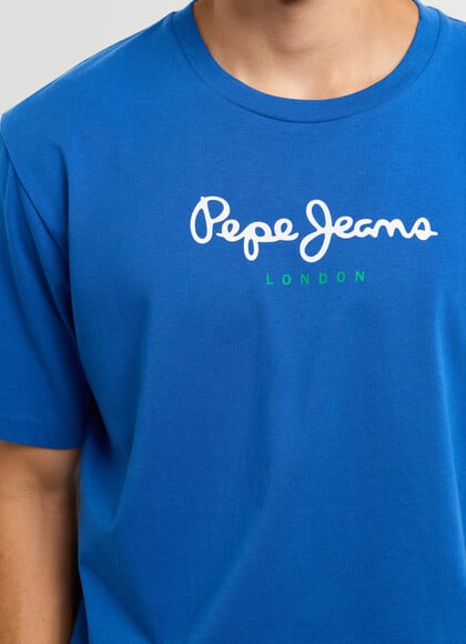 REGULAR FIT LOGO PRINT T-SHIRT