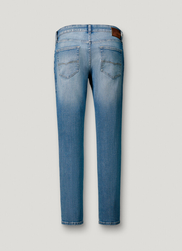 TAPER FIT MID-RISE JEANS - STANLEY