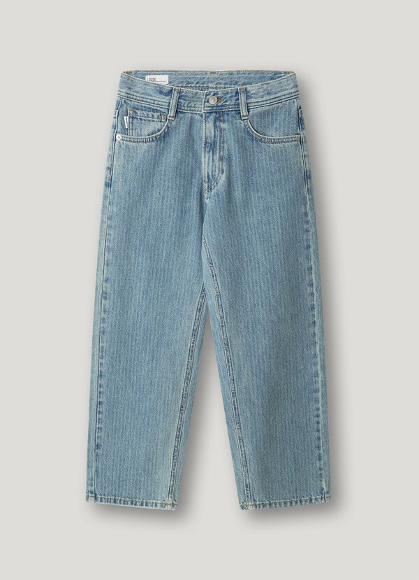 LOOSE FIT MID-RISE JEANS - DAN