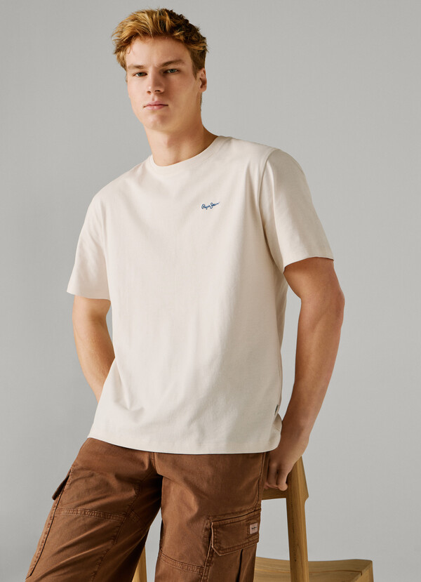 REGULAR FIT LOGO PRINT T-SHIRT