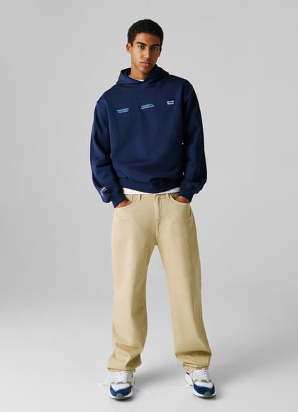 HIGH - RISE LOOSE FIT JEANS
