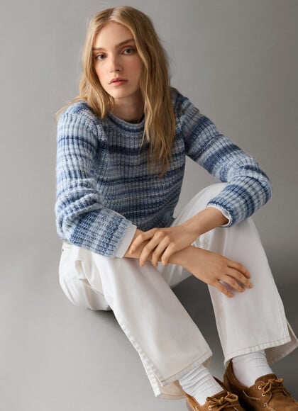 CREW NECK KNIT JUMPER