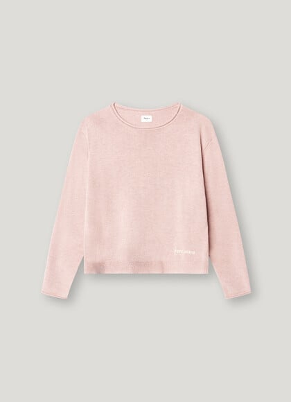 CREW NECK KNIT JUMPER