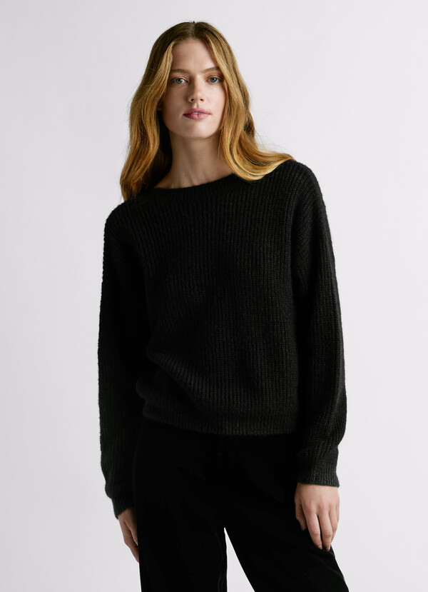 V-NECK KNIT JUMPER