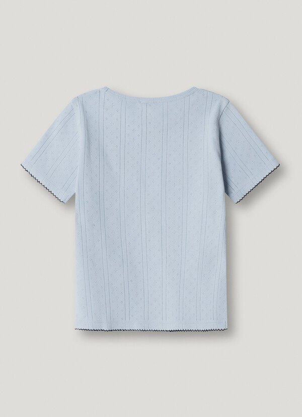 TOP POINTELLE CUELLO REDONDO