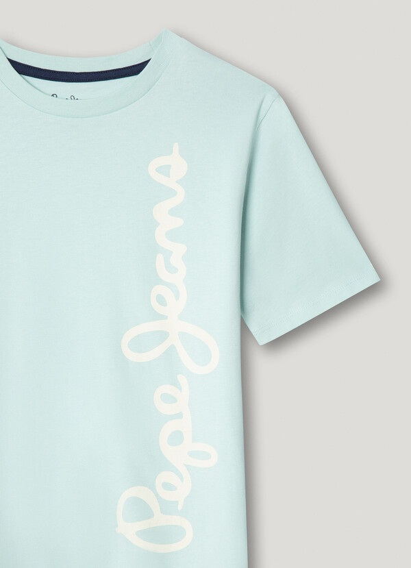 REGULAR FIT LOGO PRINT T-SHIRT