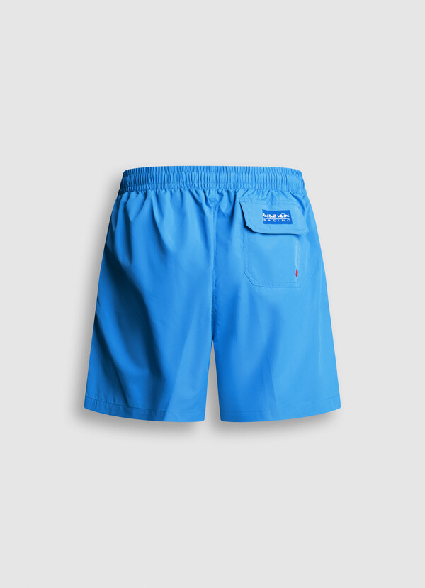 PRINTED LOGO SWIM SHORTS