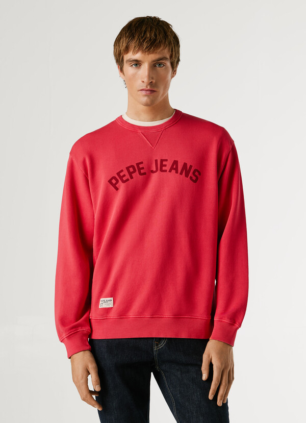 CREW NECK LOGO SWEATSHIRT