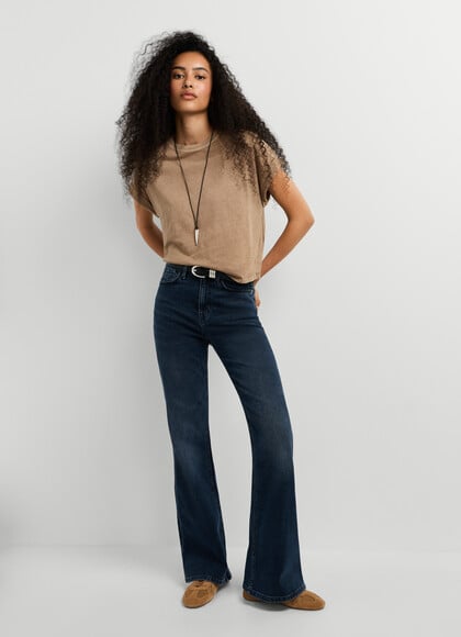 WILLA - HIGH-RISE FLARE FIT JEANS