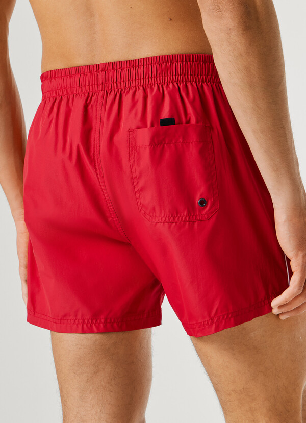 PRINTED LOGO SWIM SHORTS