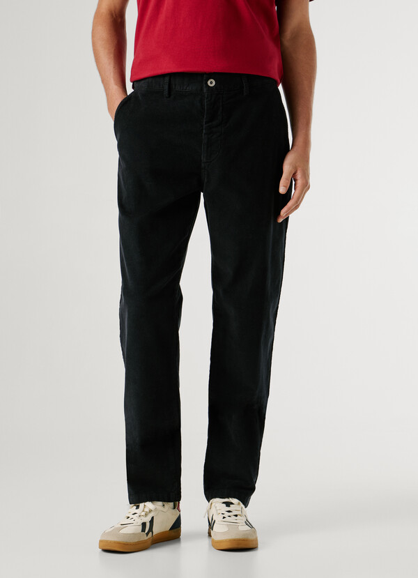 REGULAR FIT CHINO TROUSERS