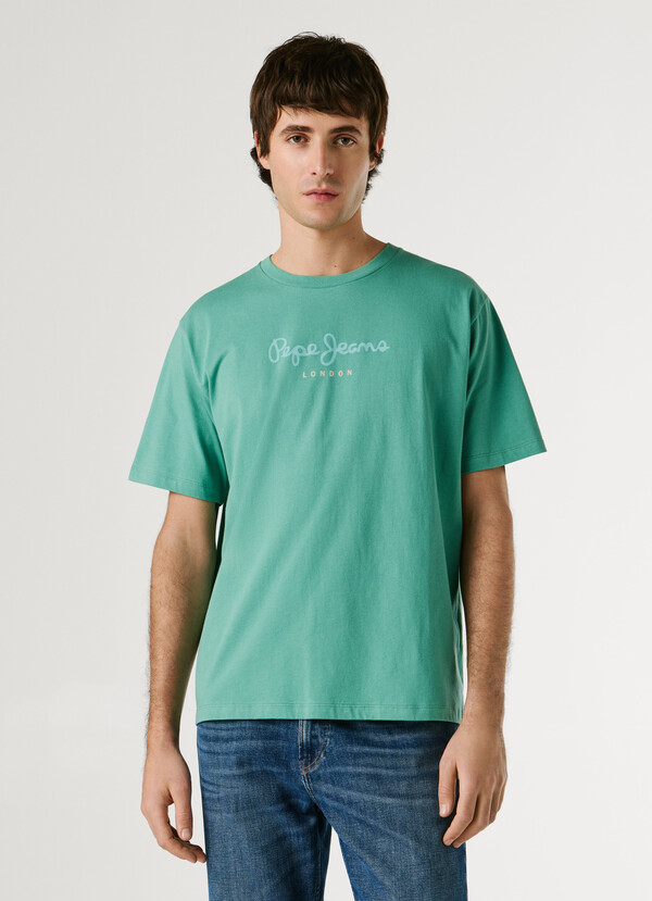 REGULAR FIT LOGO PRINT T-SHIRT