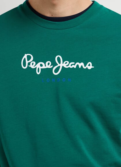 REGULAR FIT LOGO PRINT T-SHIRT