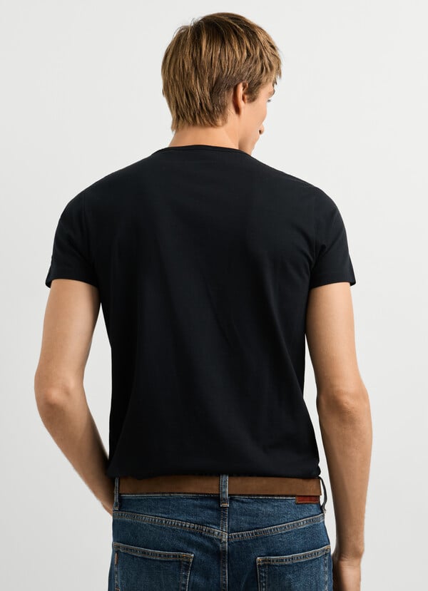 SLIM FIT LOGO PRINT T-SHIRT