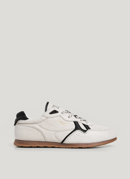 DAZE - RETRO LEATHER TRAINERS