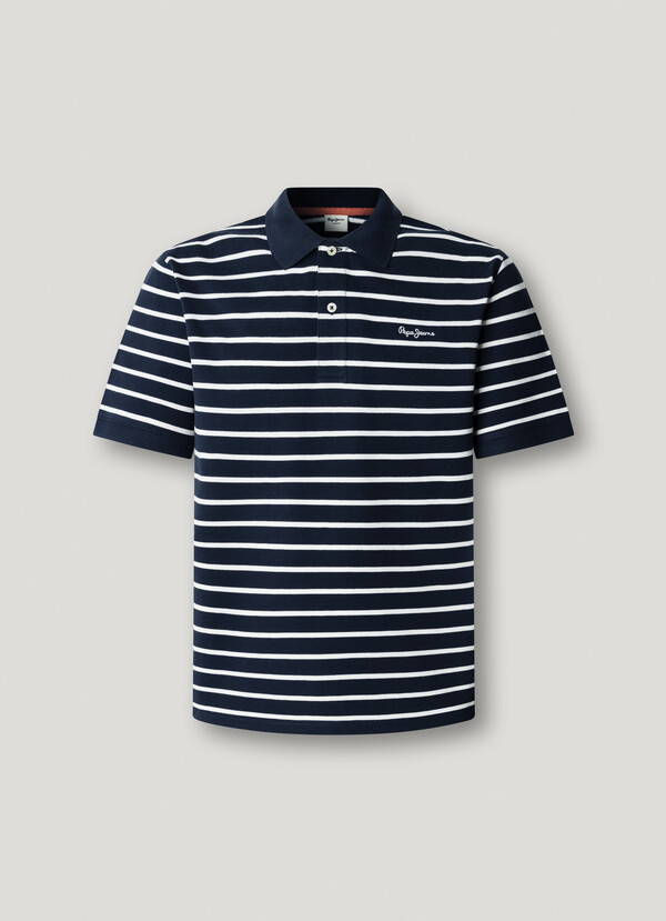REGULAR FIT PIQU&Eacute; POLO