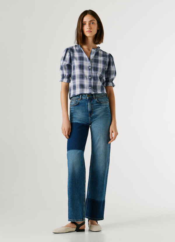 HIGH-RISE STRAIGHT FIT JEANS - LEXA