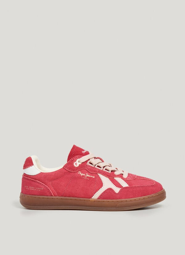 BALL - RETRO SUEDE TRAINERS 