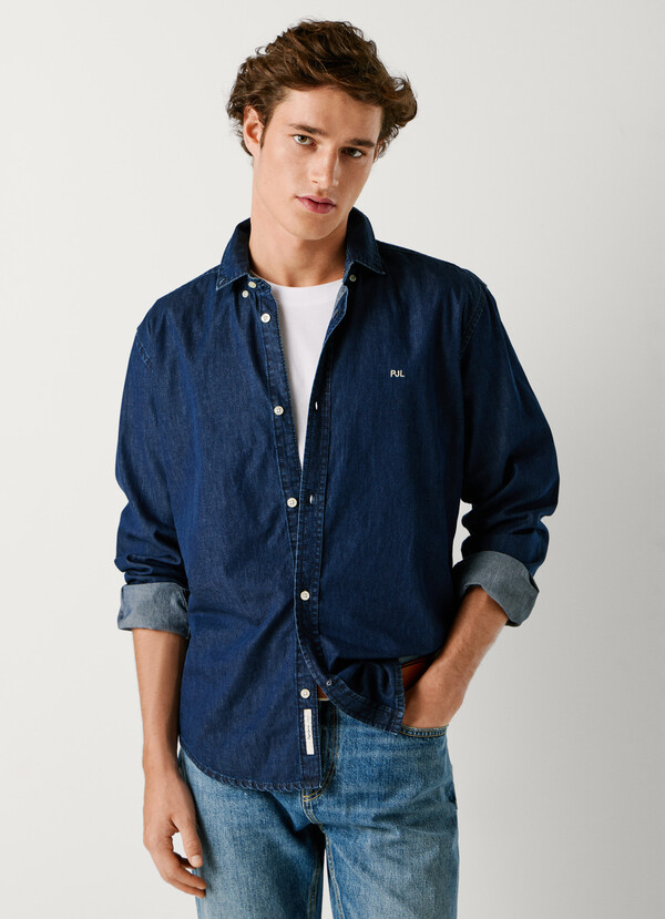 SLIM FIT DENIM SHIRT